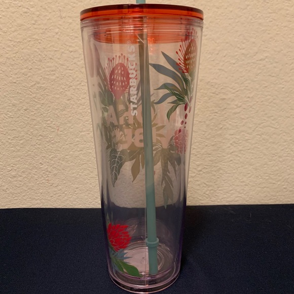 New Hawaii Edition Starbucks “Aloha Vibes” 24 oz - Picture 3 of 3